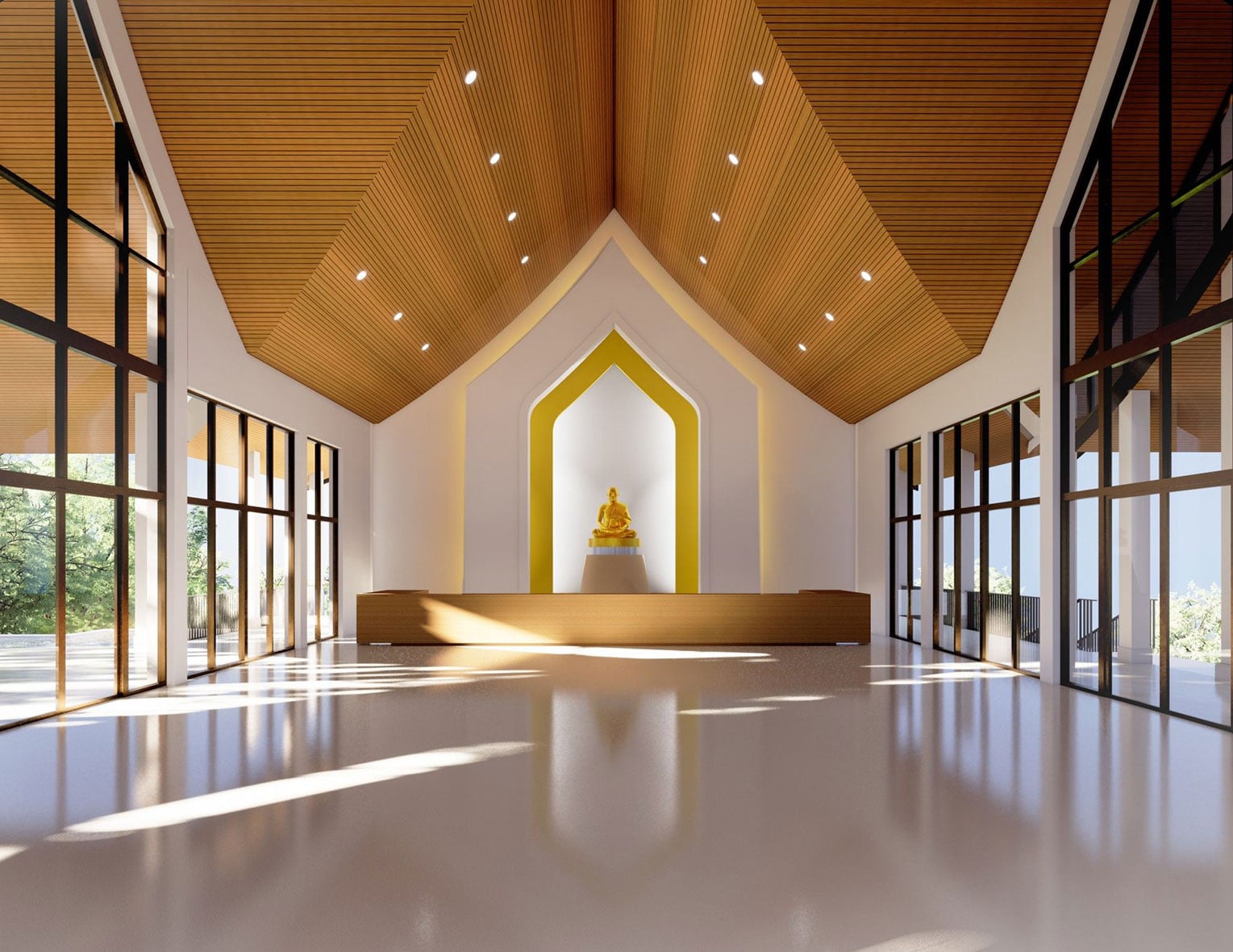 วัตถุประสงค์และแนวคิดในการสร้างศูนย์ปฏิบัติธรรม