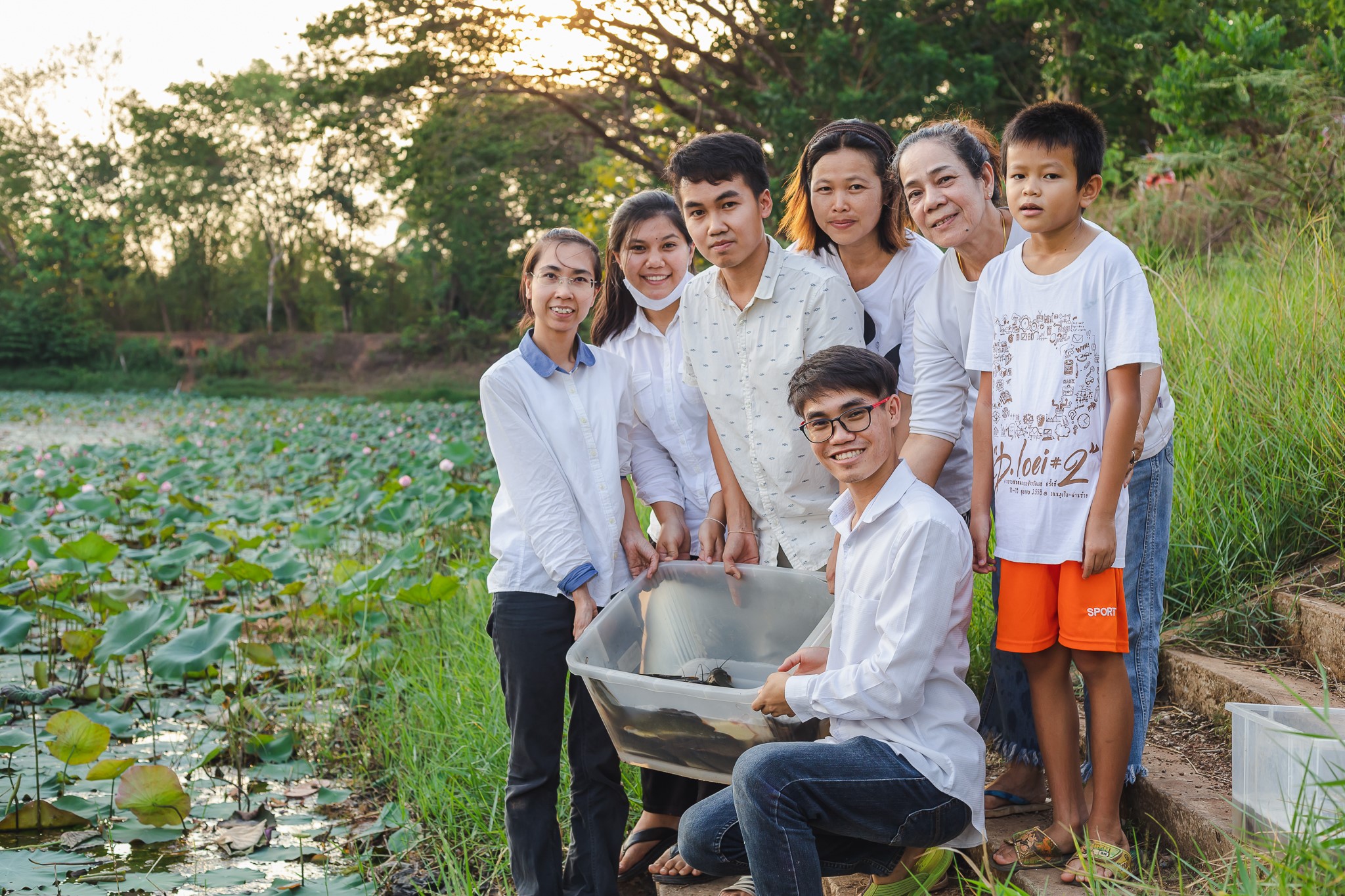 กิจกรรมปล่อยปลา